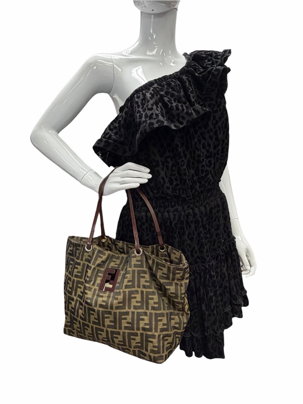 Fendi Zucca Tote Bag